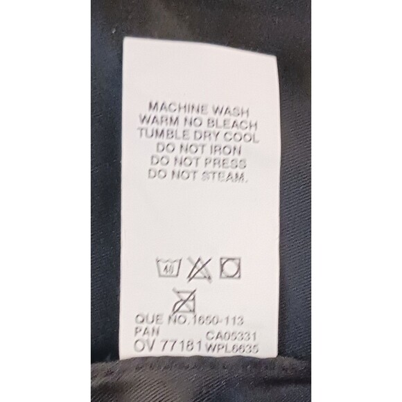 Woolrich Short Fleece Jacket Blue Gray Southwest Button Front Pockets Sz L - Picture 9 of 11